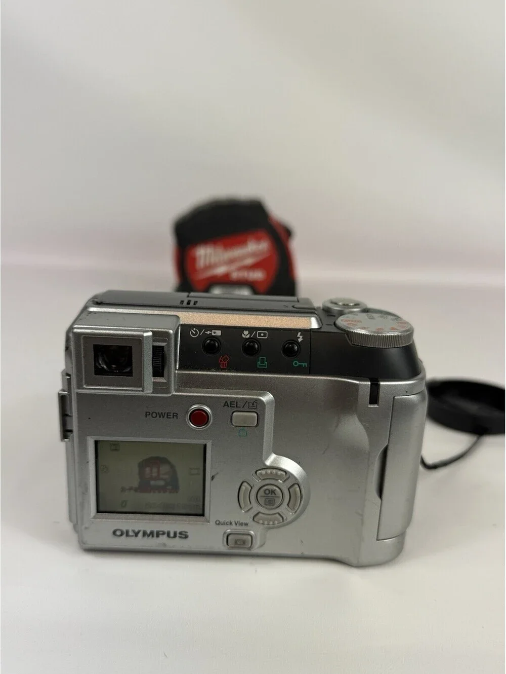 Olympus CAMEDIA C-730 Ultra Zoom 10x Compact Digital Camera Tested Works